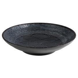 bowl DARK WAVE 750 ml melamine Ø 225 mm  H 50 mm product photo