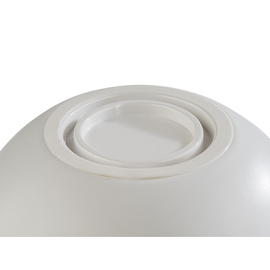 bowl FRIDA LOCK 1000 ml melamine white Ø 215 mm  H 70 - 85 mm product photo  S