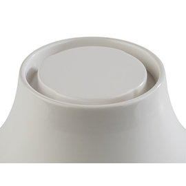 tray | plate FRIDA LOCK plastic black Ø 380 mm  H 15 - 25 mm product photo  S