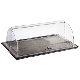 CLEARANCE | GN tray GN 1/1 black | grey 560 mm x 355 mm H 15 mm product photo  S