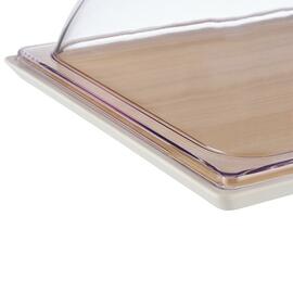 GN tray GN 1/2 white | beige 355 mm x 290 mm H 15 mm product photo  S