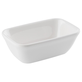 bowl melamine white angular | 100 mm x 65 mm H 35 mm 100 ml product photo