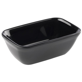 bowl melamine black angular | 100 mm x 65 mm H 35 mm 100 ml product photo