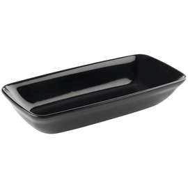 bowl melamine black angular | 100 mm x 200 mm H 35 mm 400 ml product photo
