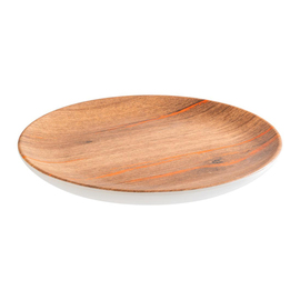 plate CRAZY WOOD melamine Ø 200 mm product photo