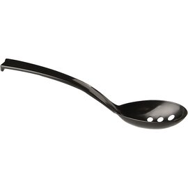 deli spoon|olive spoon black 90 x 60 mm • perforated L 270 mm | 6 pieces product photo