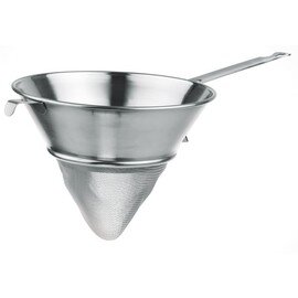 Stainless steel, with flat handle, approx. 9 holes per 1 cm, dishwasher safe, Ø 25 cm, H 20 cm, B 19 cm product photo