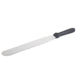angled spatula BLUE 340 x 50 mm flexibel L 475 mm INTERGASTRO