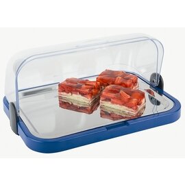 buffet showcase transparent blue coolable 440 mm x 320 mm H 205 mm product photo