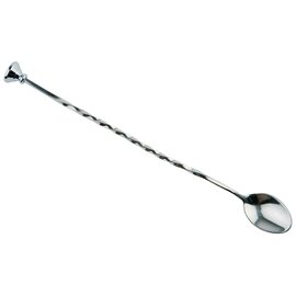 bar spoon stainless steel  L 270 mm | with pestle end product photo