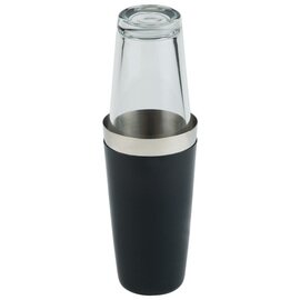Boston Shaker black with mixing glass | effective volume 700 ml product photo