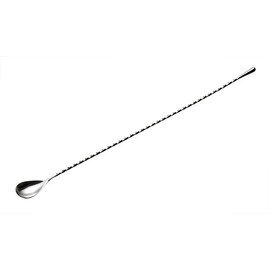 bar spoon stainless steel  L 400 mm | twisted handle product photo