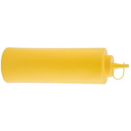 squeeze bottle 700 ml plastic yellow locking cap Ø 70 mm H 240 mm product photo