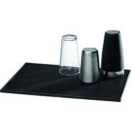 bar mat plastic black 300 mm x 150 mm H 10 mm product photo