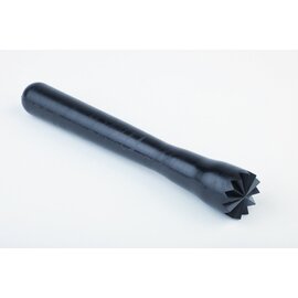 pestle serrated plastic black  L 240 mm  Ø 40 mm product photo