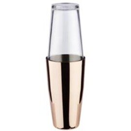 Boston Shaker copper coloured with mixing glass | effective volume 700 ml product photo