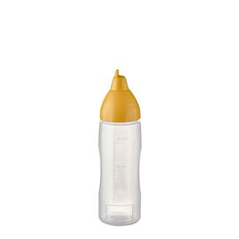 squeeze bottle 350 ml transparent yellow Ø 55 mm H 210 mm product photo