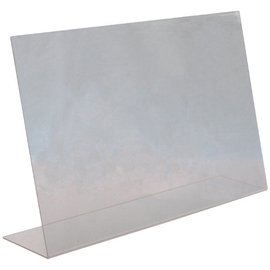 Hygienic protection | Spitting protection acrylic window size 750 x 480 mm L 750 mm x 180 mm H 480 mm product photo