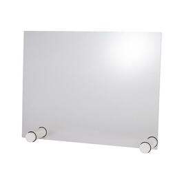hygiene protection wall ROUND WHITE acrylic L 750 mm H 570 mm product photo