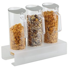 cereal dispenser bar 3 x 1.5 ltr  L 380 mm  H 325 mm product photo
