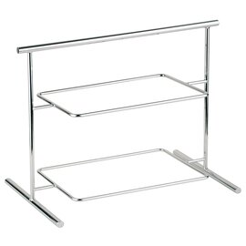 serving rack XL-PURE PURE metal | 2 shelves | 630 mm  x 270 mm  H 445 mm product photo