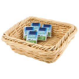 GN basket GN 1/6 plastic brown 176 mm  x 162 mm  H 65 mm product photo