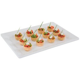 tray GN 1/2 PURE plastic white  H 30 mm product photo