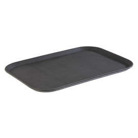 serving tray NOSLIDE non-slip GFK black | 530 mm x 365 mm product photo