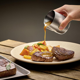 pouring jug FLOW stainless steel 150 ml product photo  S