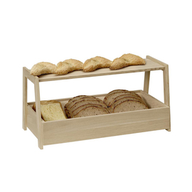 etagère VALO with 2 levels oak wood | gastronorm | stackable product photo  S