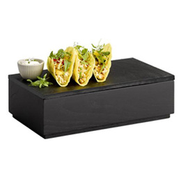 wooden box VALO GN 1/3 H 85 mm | black product photo S