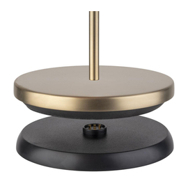 rechargeable table lamp JOSEF champagne coloured H 300 mm product photo  S