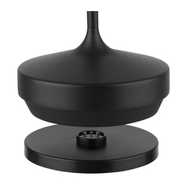 rechargeable table lamp NISSRIN black H 250 mm product photo  S