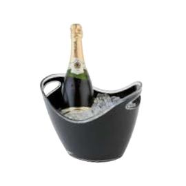 wine cooler 3 ltr plastic black  H 210 mm product photo