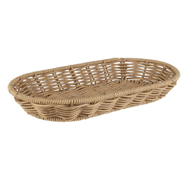 table basket | bread basket beige oval | 280 mm x 160 mm H 40 mm product photo