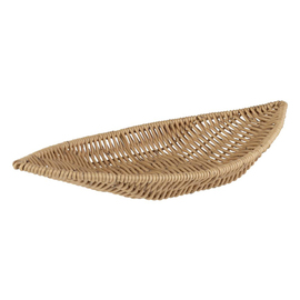 table basket | bread basket beige oval | 300 mm x 150 mm H 50 mm product photo