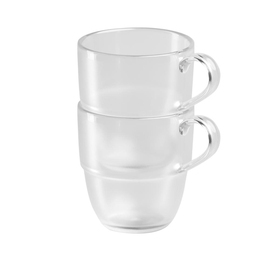 cup TEATIME 250 ml tritan transparent mat | reusable product photo  S