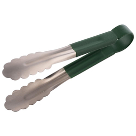 universal tongs SPECTRA green L 240 mm HACCP-compliant product photo