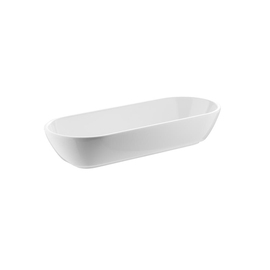bowl PURE 1500 ml melamine white 385 mm  x 155 mm  H 75 mm product photo