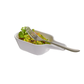 Finger food dish TASTE melamine white 50 ml | 135 mm x 75 mm H 75 mm product photo  S