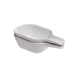 Finger food dish TASTE melamine white 50 ml | 135 mm x 75 mm H 75 mm product photo  S
