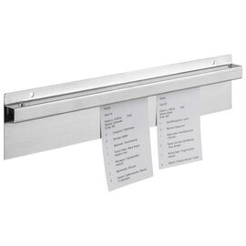 receipt rack stainless steel for wall mounting L 400 mm product photo S