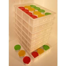 food sample system PRO-MAT P12 PVC | 7 days | samples per day 12 | 3 colours product photo