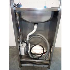 mobile hand wash basin | handling per manual operation product photo  S