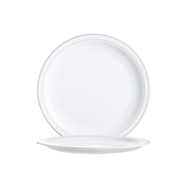 plate flat Ø 155 mm HOTELIERE VALERIE tempered glass product photo