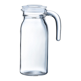 pitcher SPRING 1000 ml glass with lid product photo