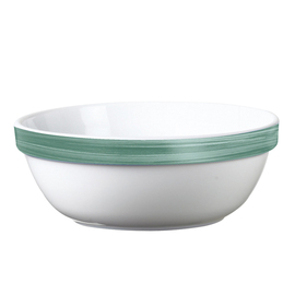 stacking bowl 270 ml BRUSH DARK GREEN tempered glass Ø 120 mm H 50 mm product photo