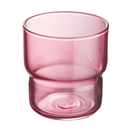 stacking cup 22 cl LOG Cherry glass Ø 73 mm H 79 mm product photo