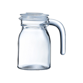 pitcher SPRING 500 ml glass with lid product photo