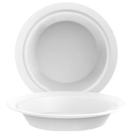 plate deep AUTONOMY White tempered glass Ø 230 mm product photo
